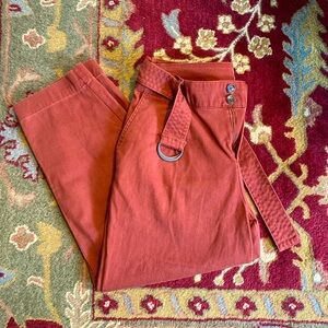Orange Denim Pants. (Size 12).
